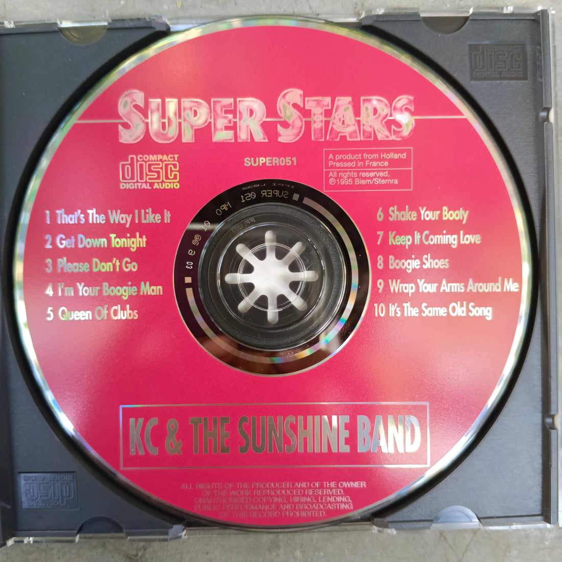 KC & The Sunshine Band - Super Stars (CD) (NM or M-)