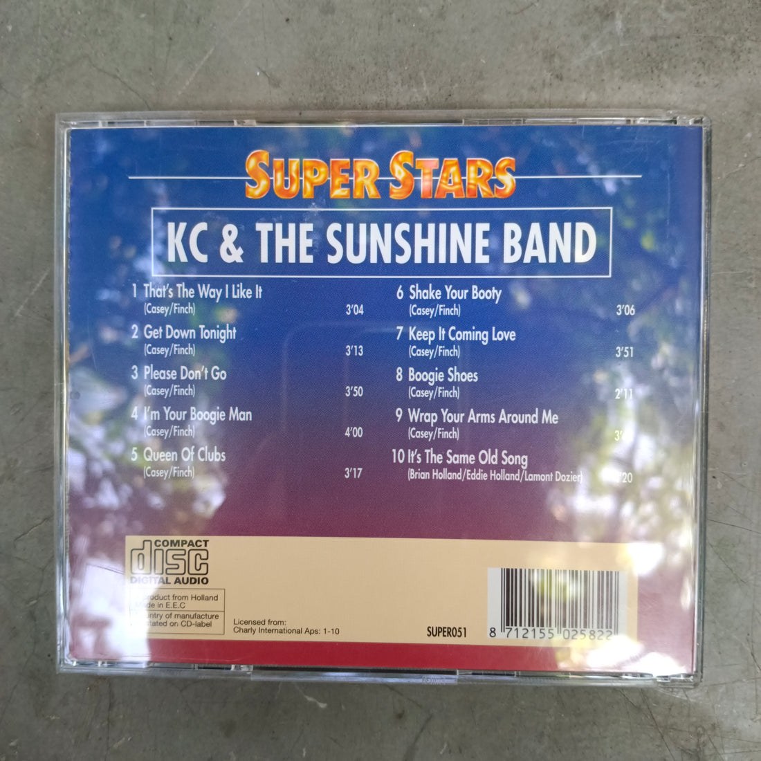 KC & The Sunshine Band - Super Stars (CD) (NM or M-)