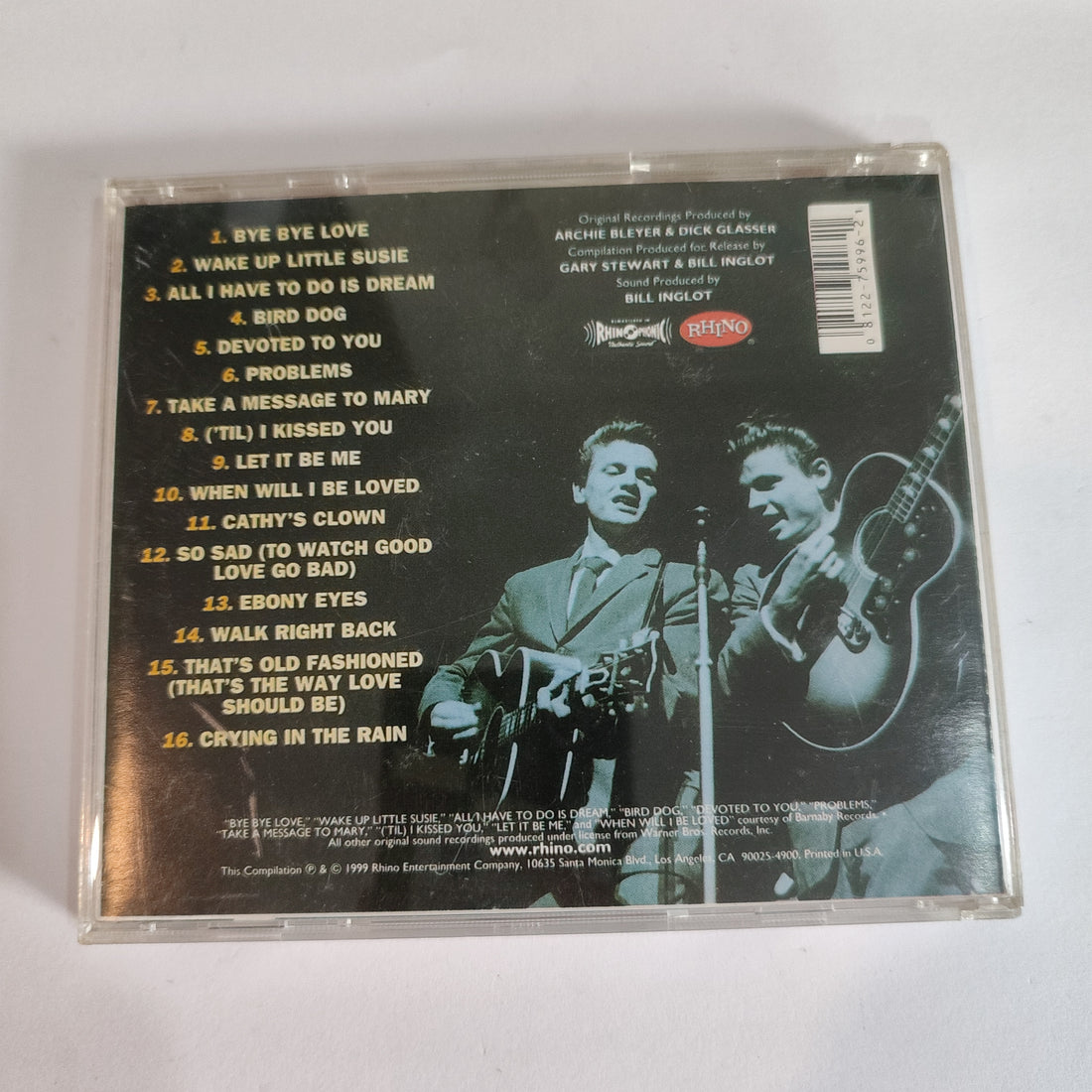 Everly Brothers - All-Time Original Hits (CD) (VG+)
