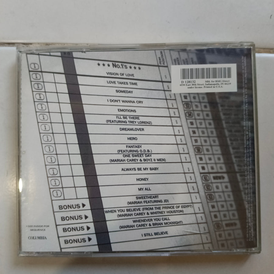 Mariah Carey - #1's (CD) (VG)