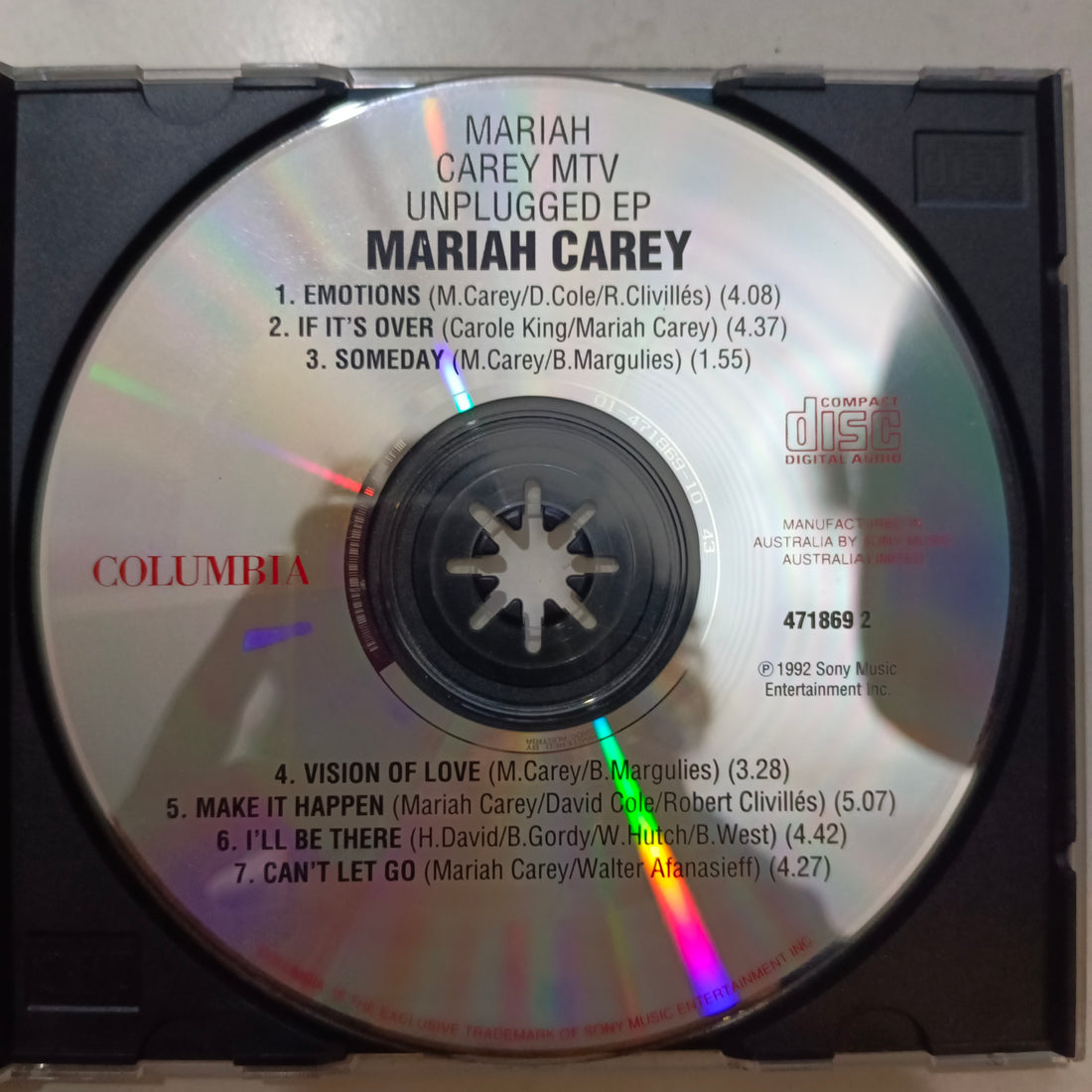 ส่งฟรี* Mariah Carey MTV Unplugged EP (CD) ที่ Restory Music แหล่งรวม