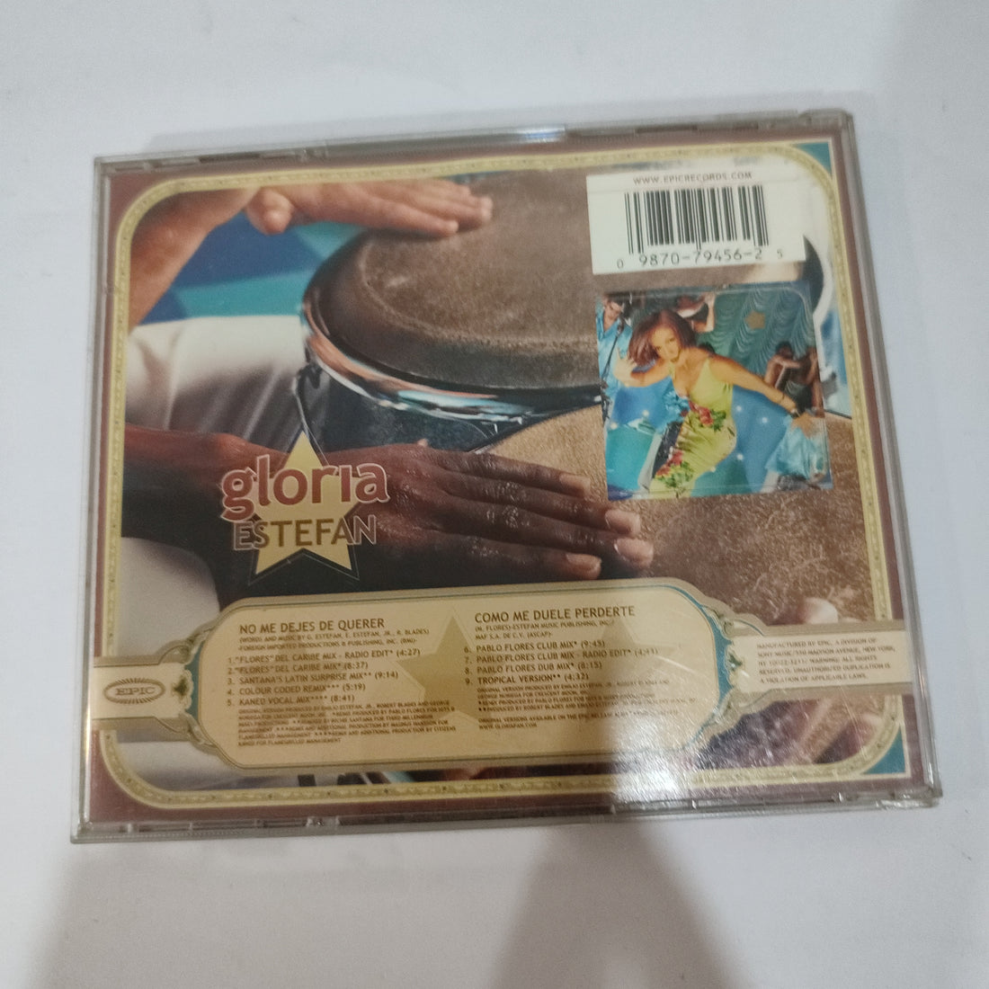 Gloria Estefan - No Me Dejes De Querer / Como Me Duele Perderte (CD) (VG+)