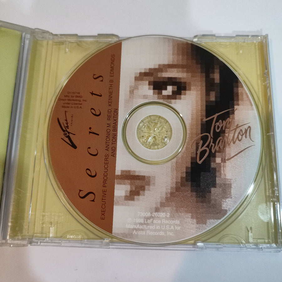 ซีดี Toni Braxton - Secrets CD VG+