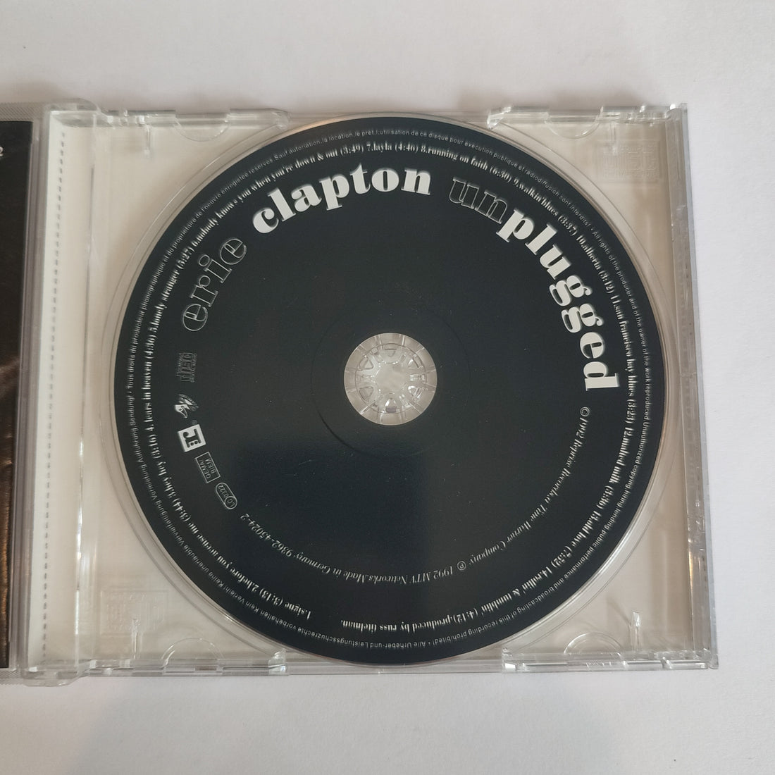 ซีดี Eric Clapton - Unplugged CD VG+