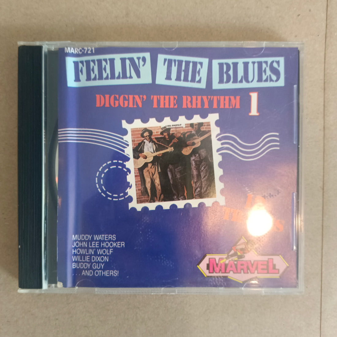Various - Feelin' the Blues Diggin’ The Rhythm 1 (CD) (VG+)