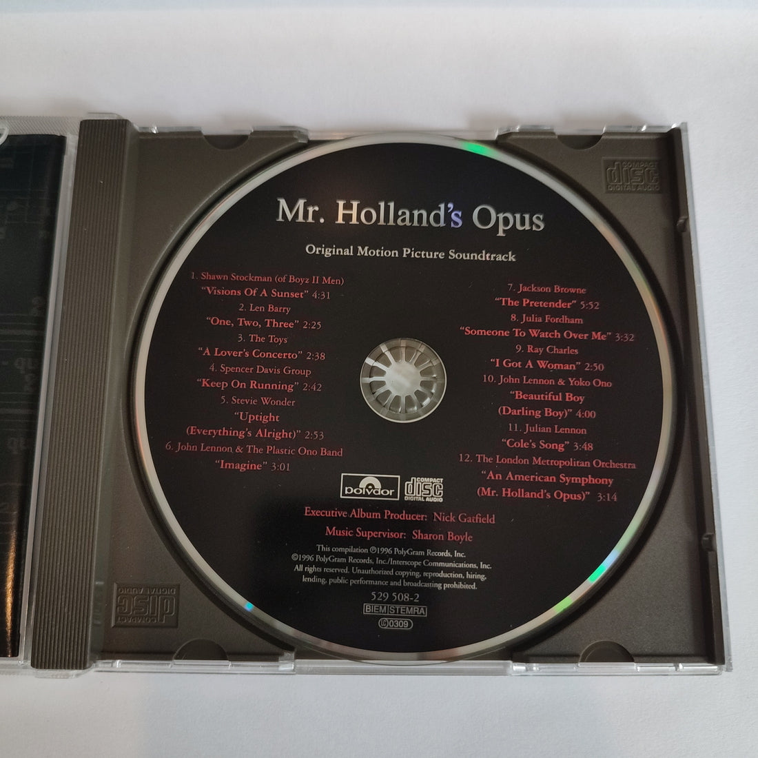 ซีดี Various - Mr. Holland's Opus Original Motion Picture Soundtrack CD G+