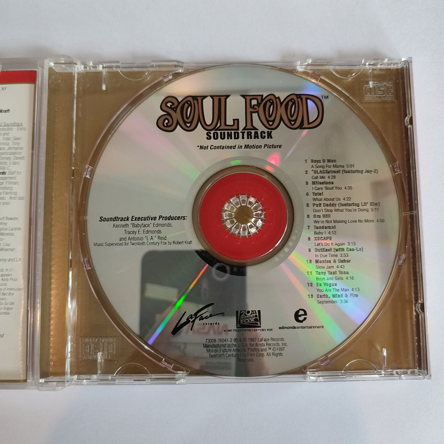 ซีดี Various - Soul Food Soundtrack (CD) (VG+)