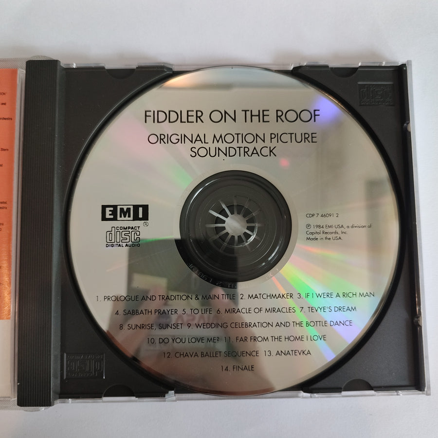 ซีดี John Williams (4), Isaac Stern - Fiddler On The Roof (Original Motion Picture Soundtrack Recording) (CD) (VG+)