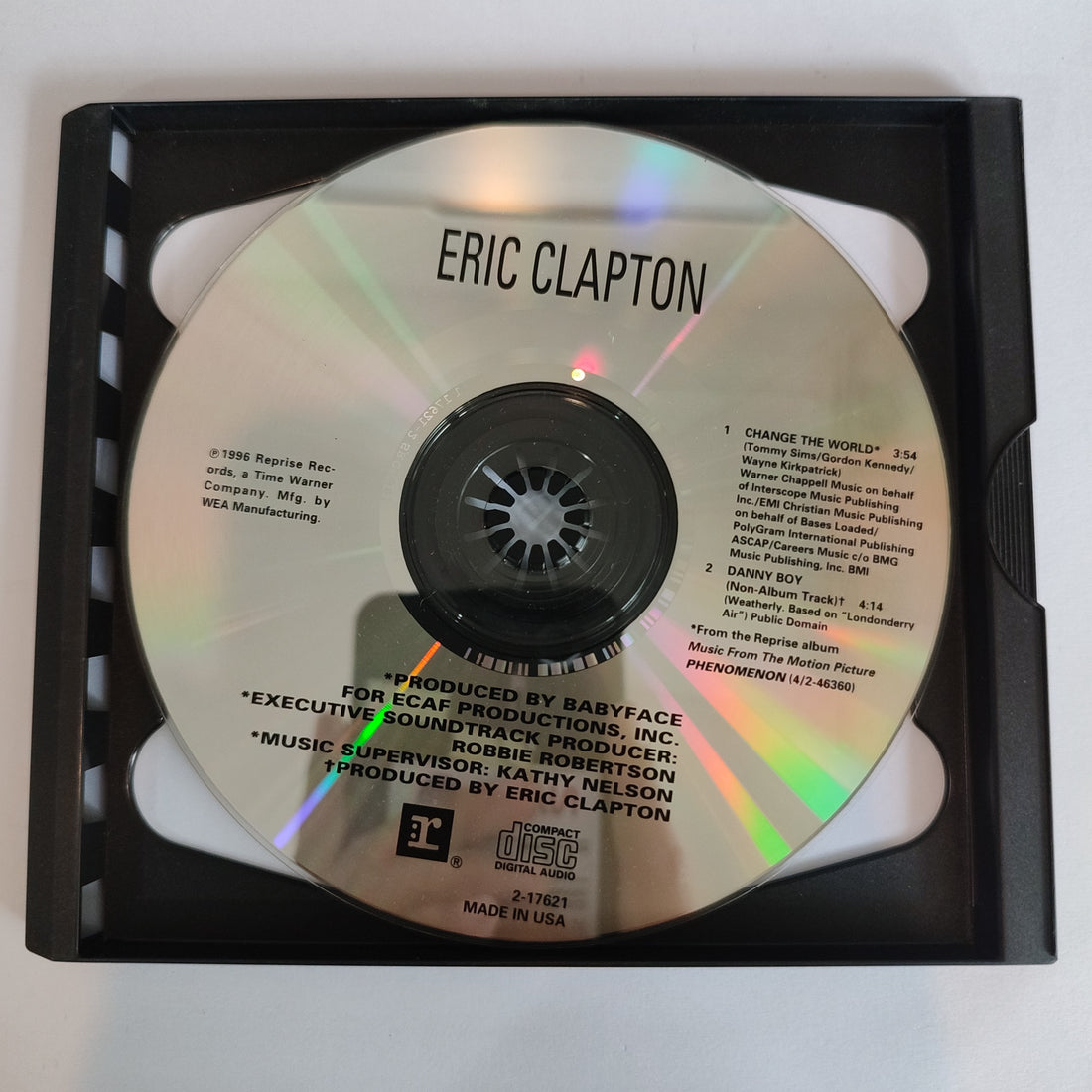 Eric Clapton - Change The World (CD) (VG+)