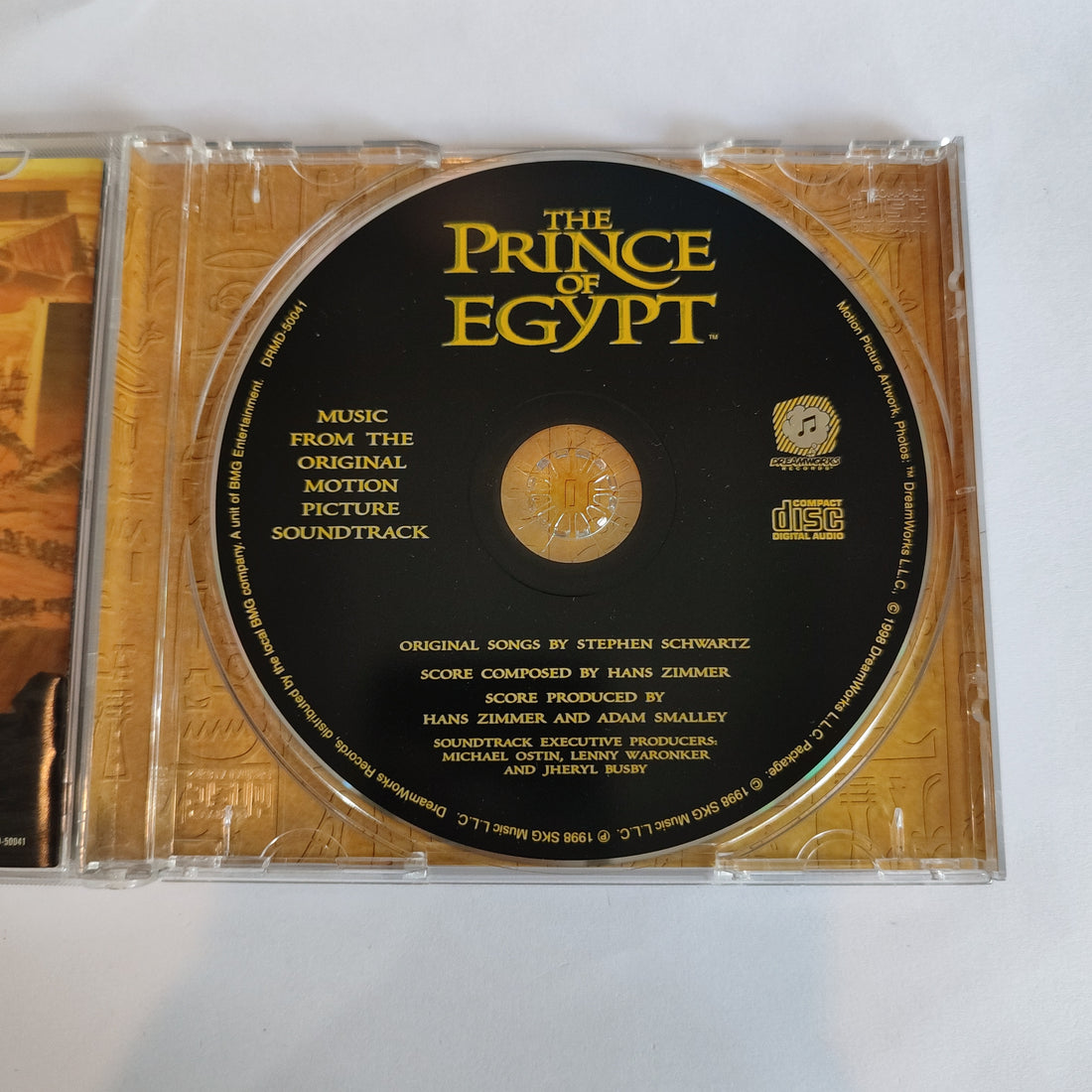 ซีดี Hans Zimmer - The Prince Of Egypt Music From The Original Motion Picture Soundtrack CD VG+