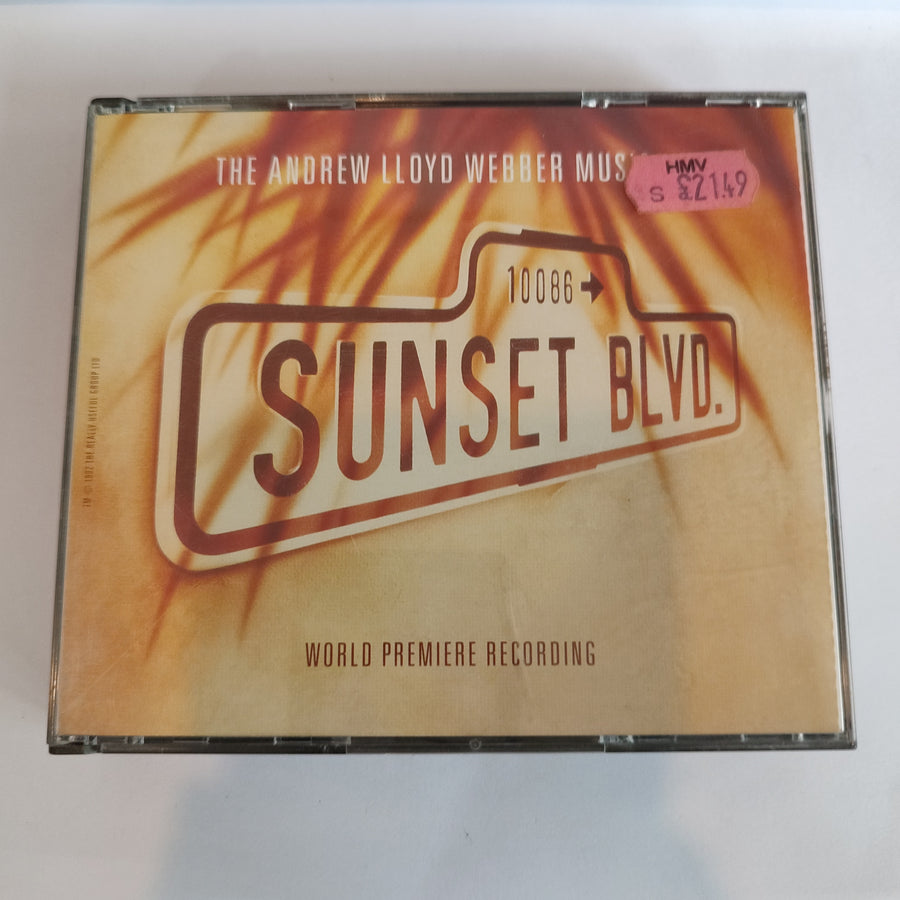 ซีดี Andrew Lloyd Webber - Sunset Boulevard World Premiere Recording CD VG+