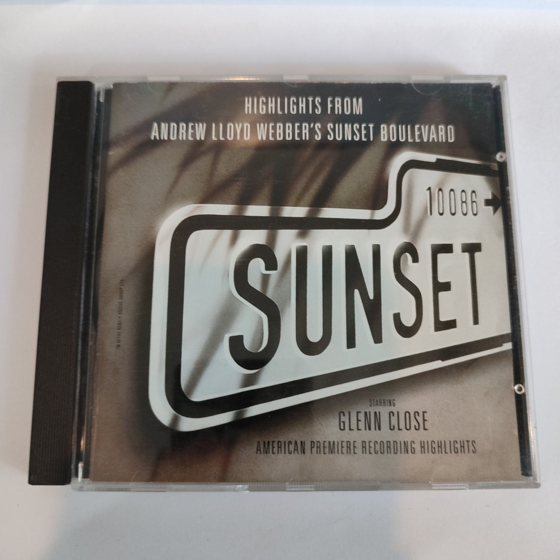 ซีดี Sunset Boulevard 1994 Los Angeles Cast, Andrew Lloyd Webber - Highlights From Andrew Lloyd Webber's Sunset Boulevard (CD) (VG+)