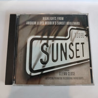 ซีดี Sunset Boulevard 1994 Los Angeles Cast, Andrew Lloyd Webber - Highlights From Andrew Lloyd Webber's Sunset Boulevard CD VG+