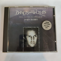 ซีดี John Barry - Dances With Wolves Original Motion Picture Soundtrack CD VG+