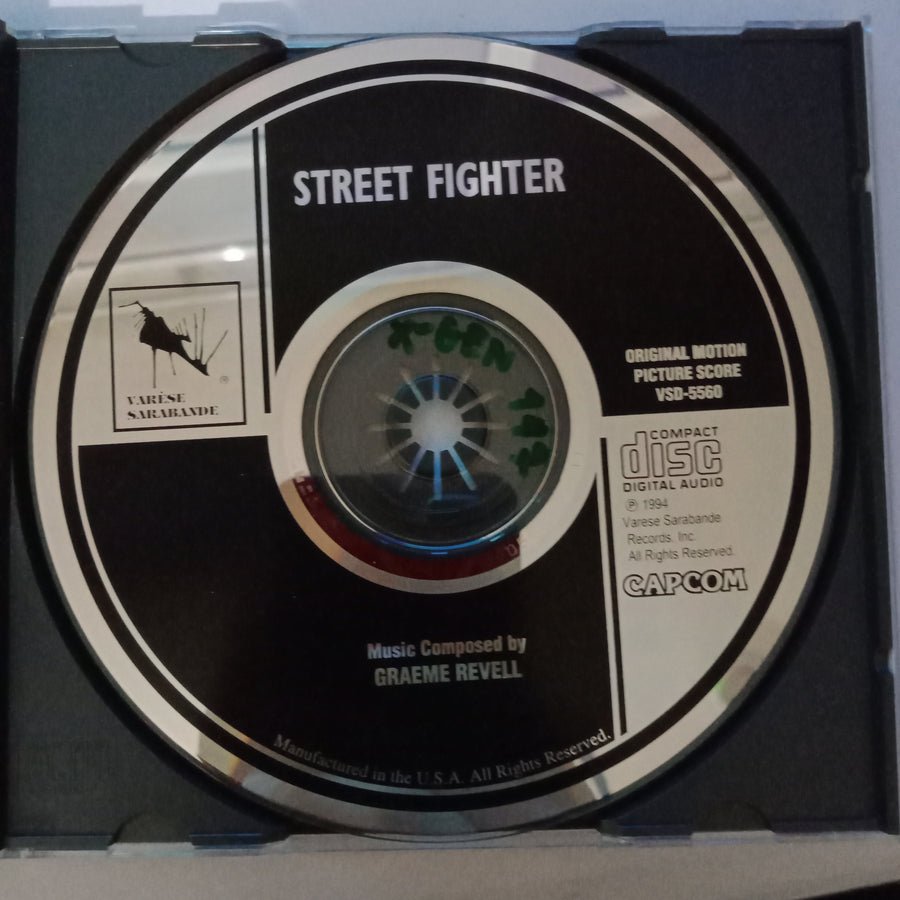 ซีดี Graeme Revell - Street Fighter Original Motion Picture Score CD VG