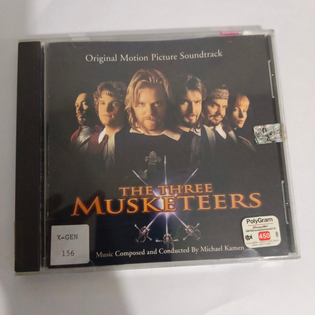 Michael Kamen - The Three Musketeers (Original Motion Picture Soundtrack) (CD) (VG+)