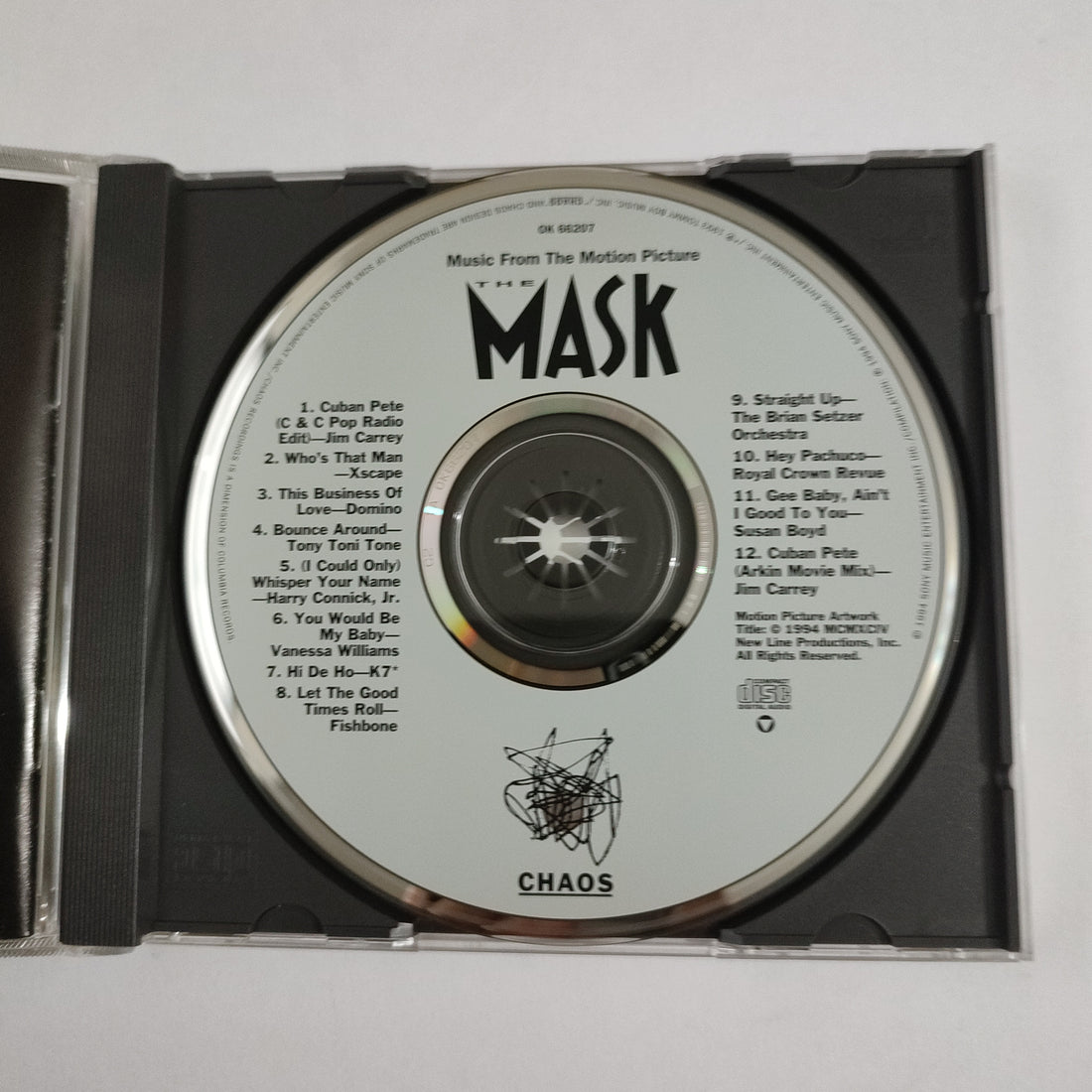 ซีดี Various - The Mask (Music From The Motion Picture) (CD) (VG+)