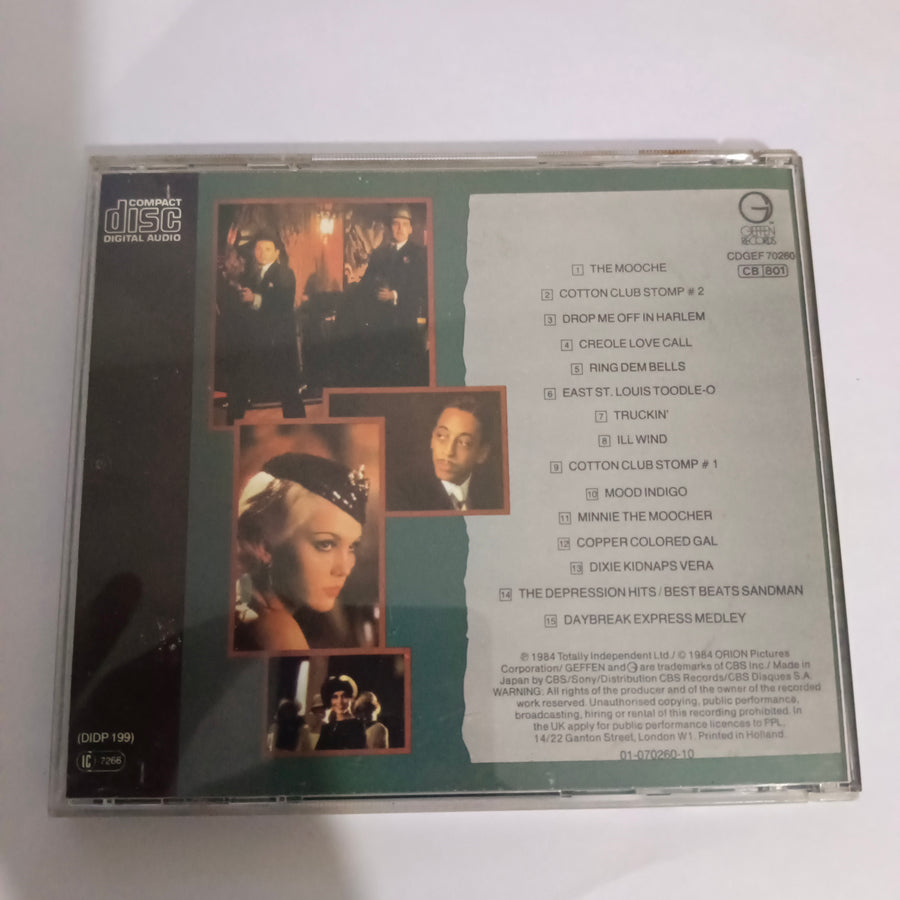 Various - The Cotton Club Original Motion Picture Sound Track (CD) (VG+)