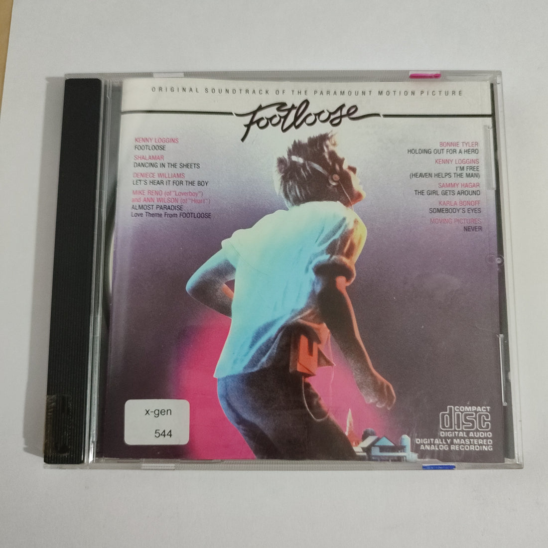 ซีดี Various - Footloose (Original Soundtrack Of The Paramount Motion Picture) (CD) (VG)