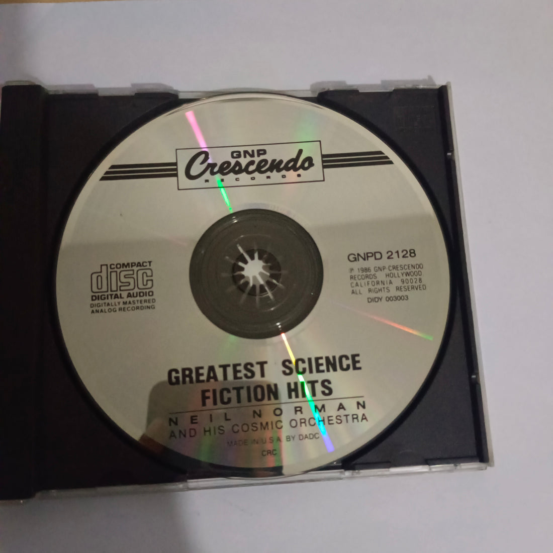 Neil Norman And His Cosmic Orchestra - Greatest Science Fiction Hits (CD) (VG+)