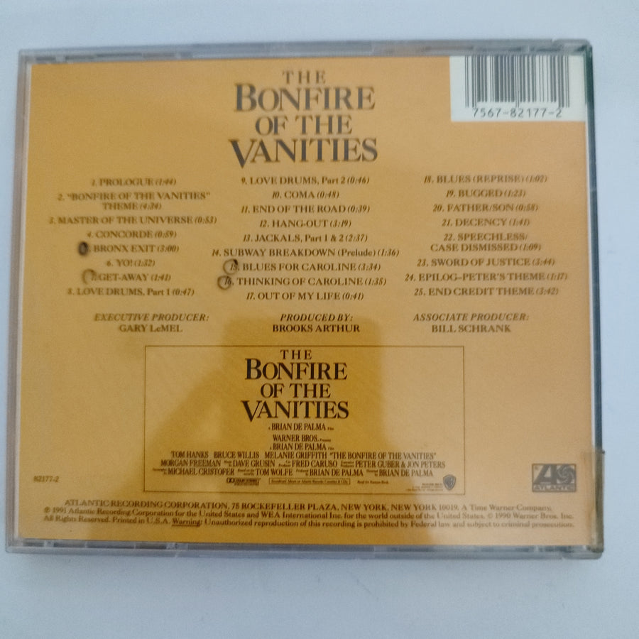 Dave Grusin - The Bonfire Of The Vanities (CD) (VG+)