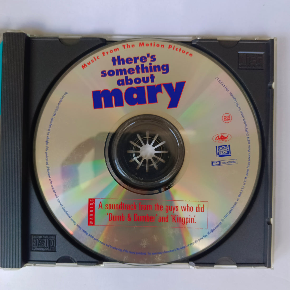 ซีดี Various - There's Something About Mary (Music From The Motion Picture) (CD) (VG+)