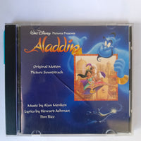 ซีดี Alan Menken, Howard Ashman, Tim Rice - Aladdin (Original Motion Picture Soundtrack) (CD) (VG+)