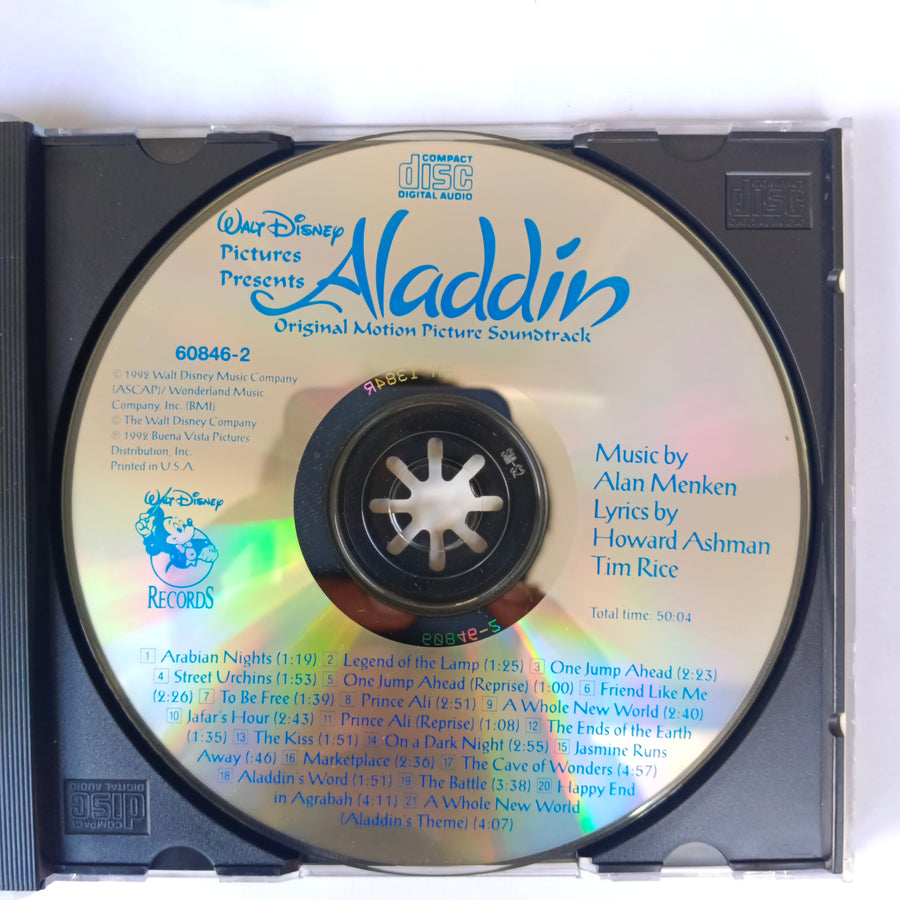 ส่งฟรี* Alan Menken, Howard Ashman, Tim Rice : Aladdin (Original Motion ...