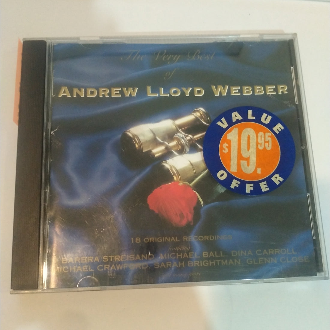 ซีดี Various, Andrew Lloyd Webber - The Very Best Of Andrew Lloyd Webber (CD) (VG+)