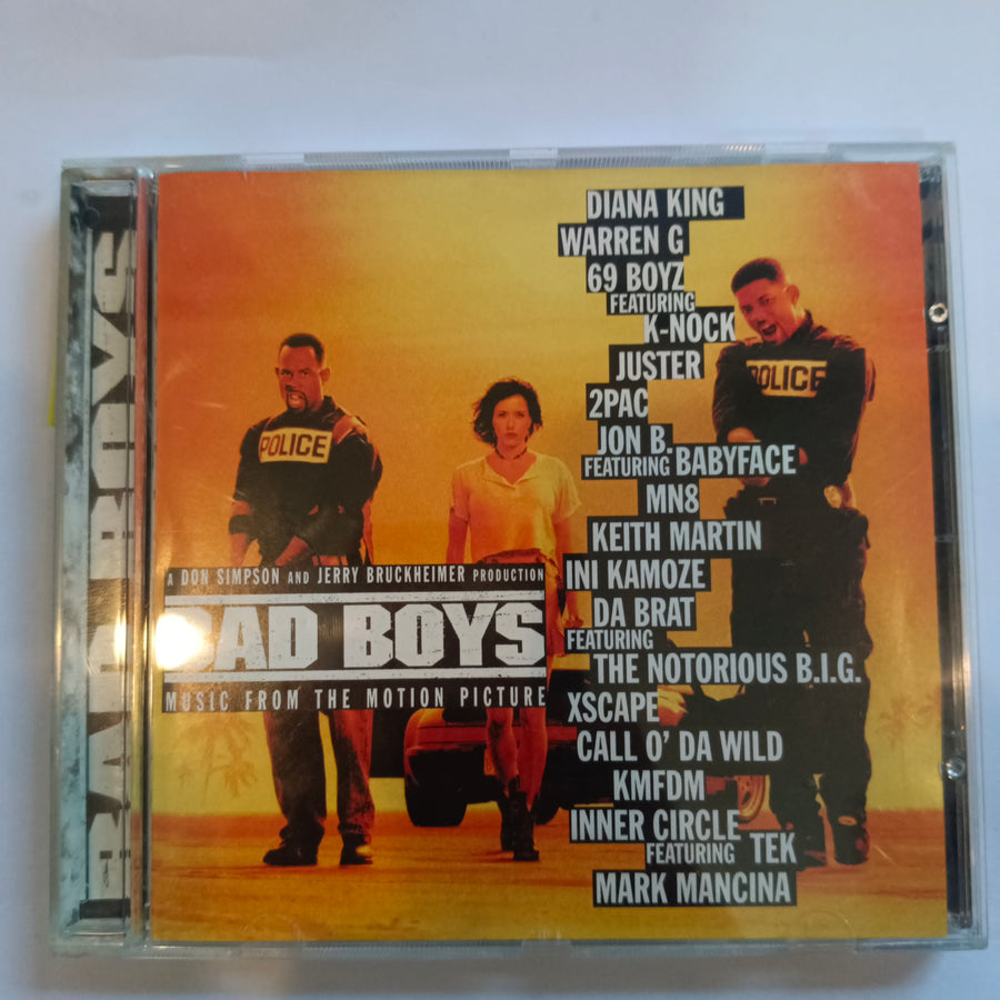 ซีดี Various - Bad Boys - Music From The Motion Picture (CD) (VG+)