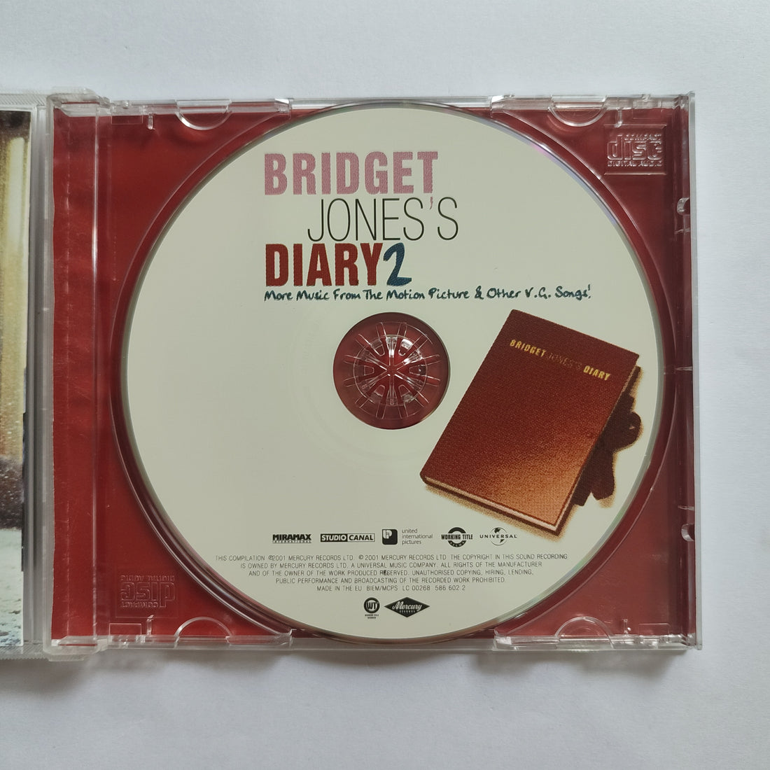 ซีดี Various - Bridget Jones's Diary 2 (More Music From The Motion Picture & Other V. G. Songs!) (CD) (VG+)