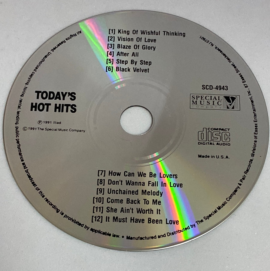 ซีดี Various - Today's Hot Hits The Beat Street Band (CD) (VG+)