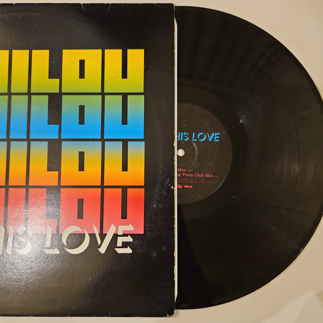 แผ่นเสียง The Similou - All This Love (Vinyl) (VG)