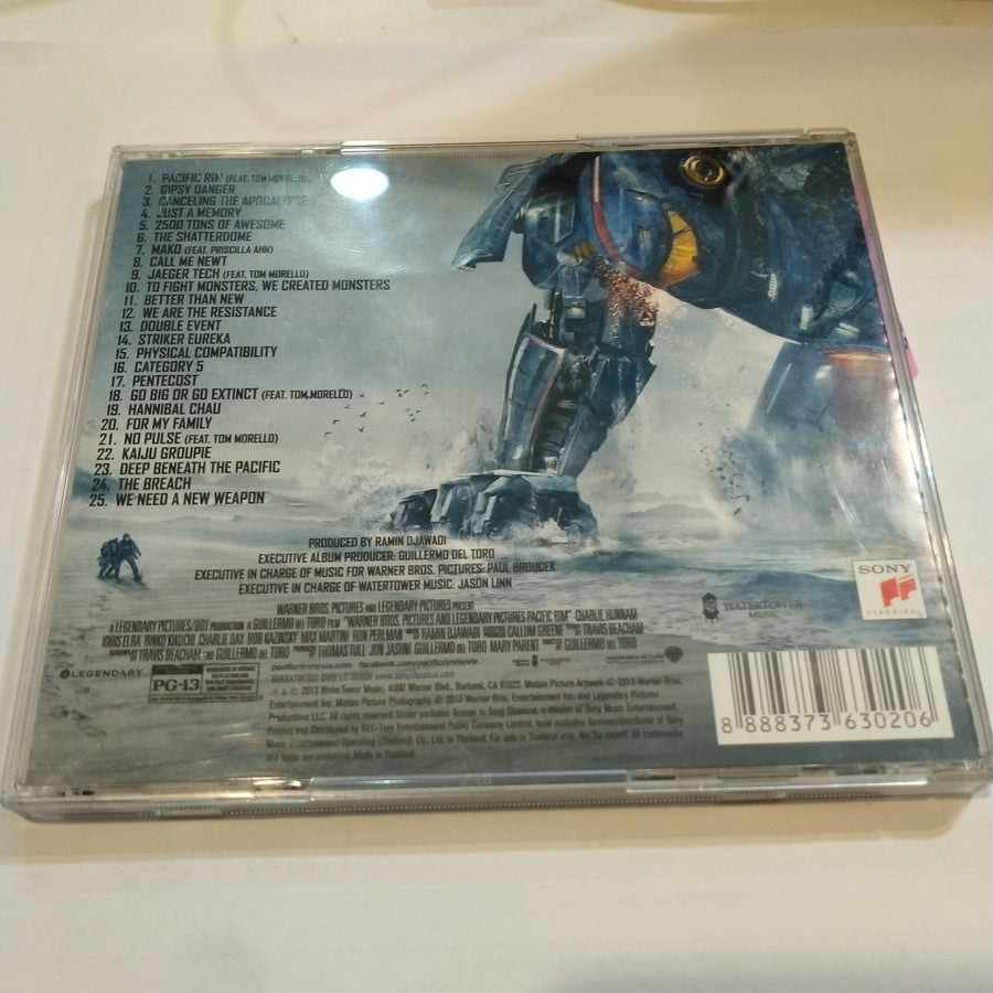 ซีดี Ramin Djawadi - Pacific Rim (Original Motion Picture Soundtrack) (CD) (VG+)