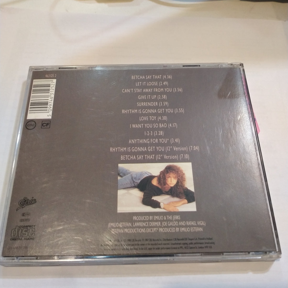 ซีดี Miami Sound Machine - Anything For You CD VG