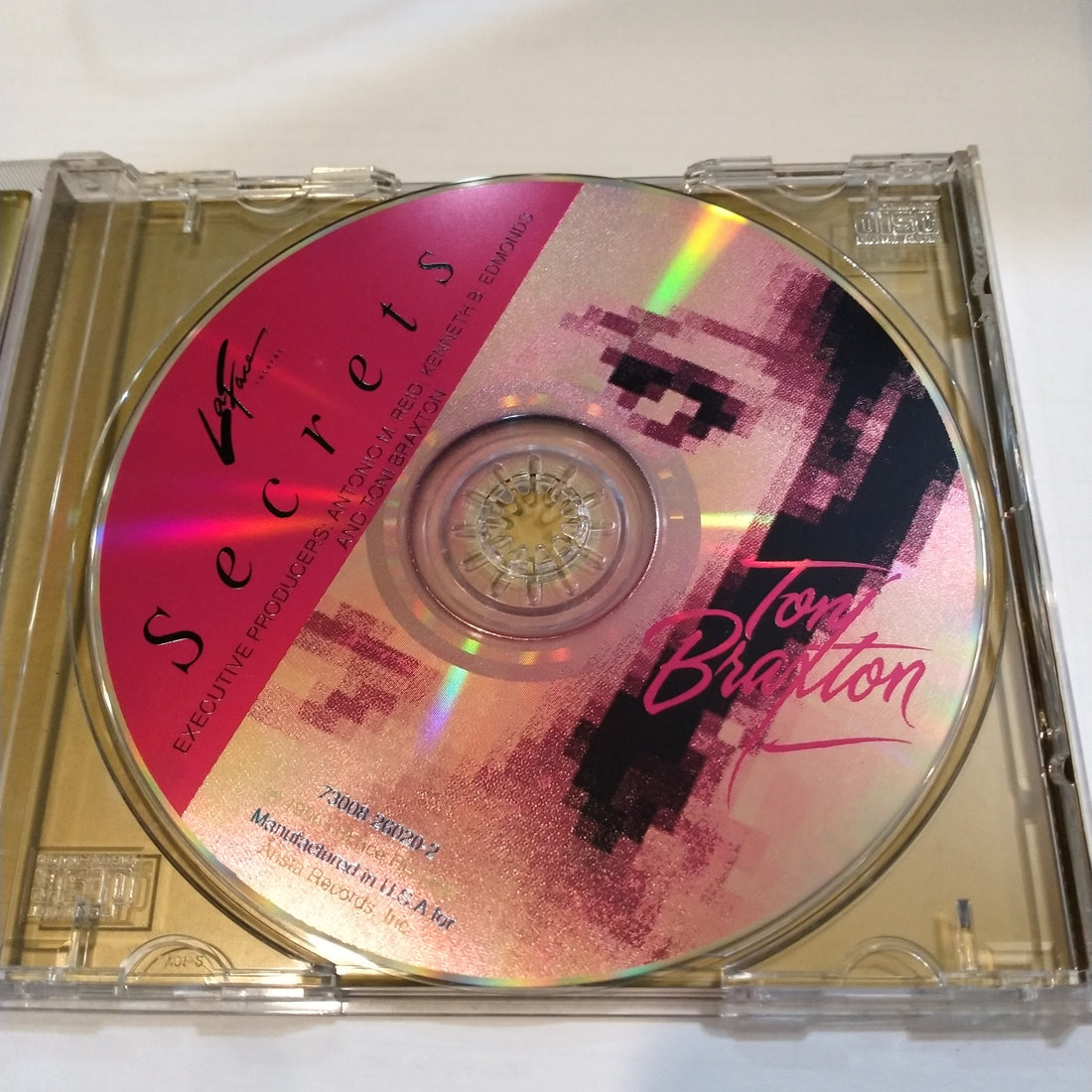 ซีดี Toni Braxton - Secrets CD VG+