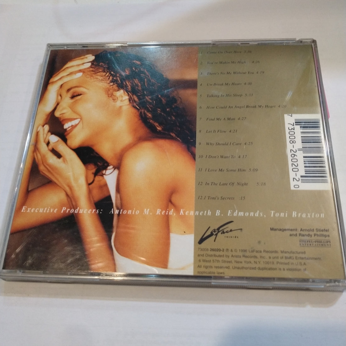 ซีดี Toni Braxton - Secrets (CD) (VG+)