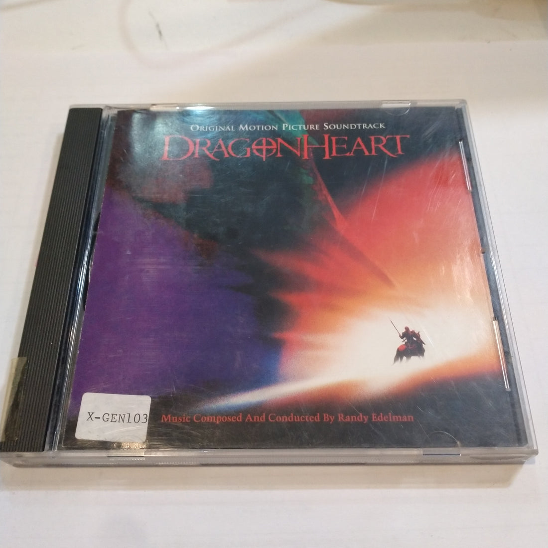 ซีดี Randy Edelman - Dragonheart (Original Motion Picture Soundtrack) (CD) (VG)