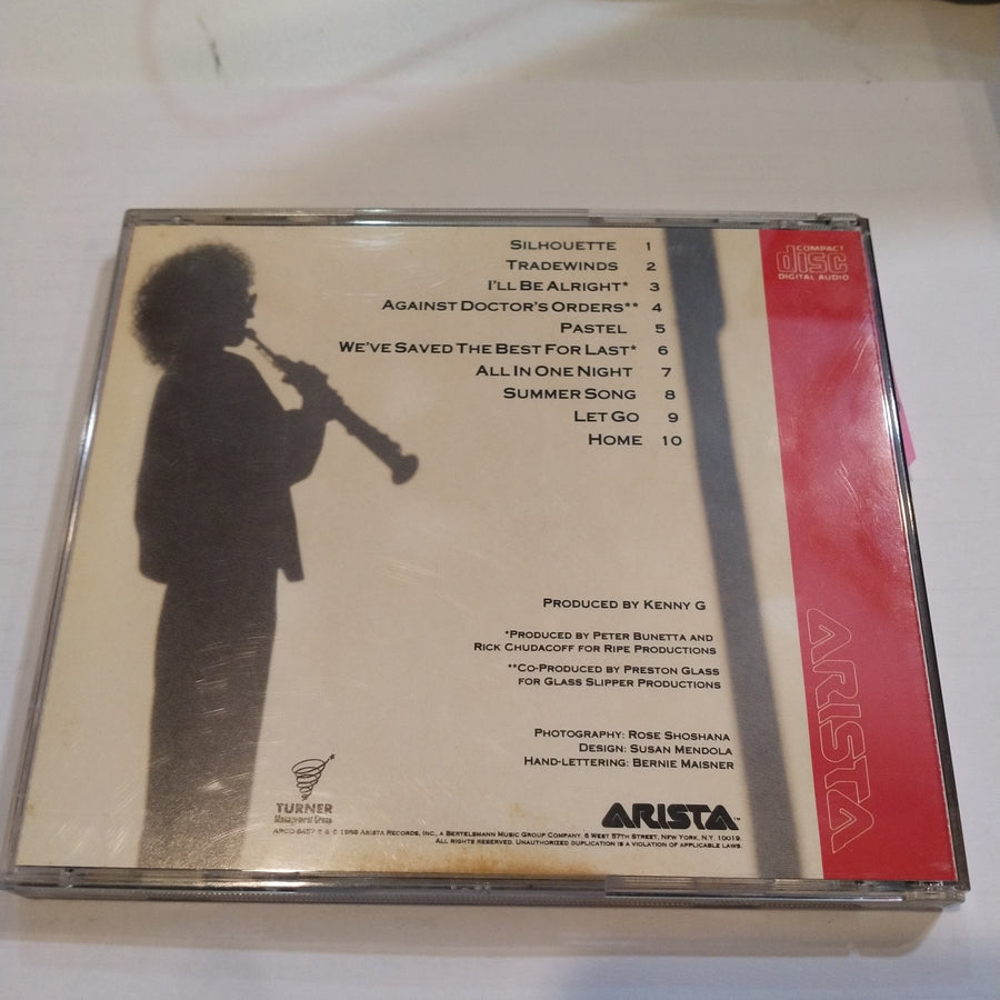 ซีดี Kenny G  - Silhouette (CD) (VG+)