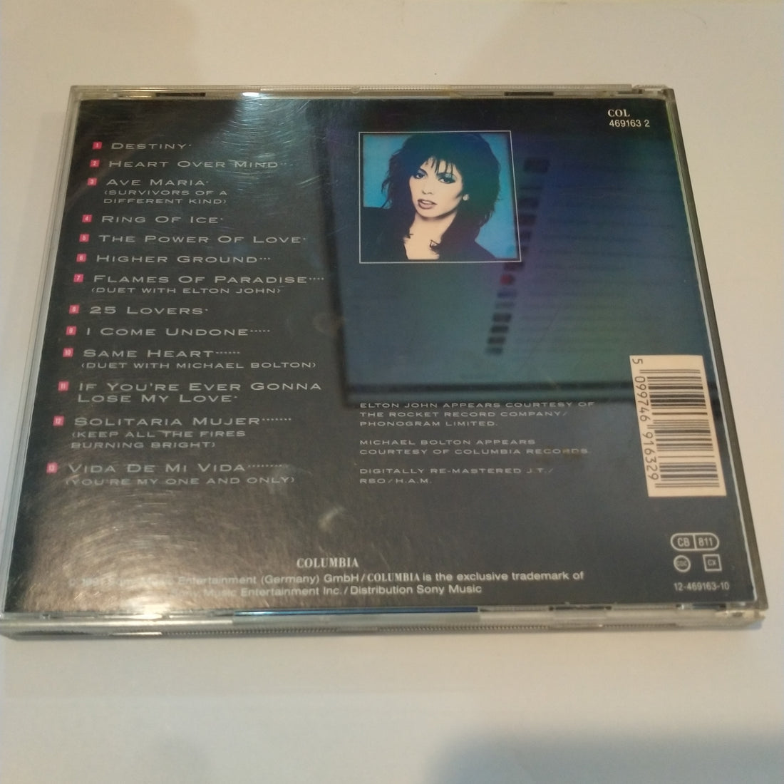 ซีดี Jennifer Rush - The Power Of Jennifer Rush (CD) (VG+)