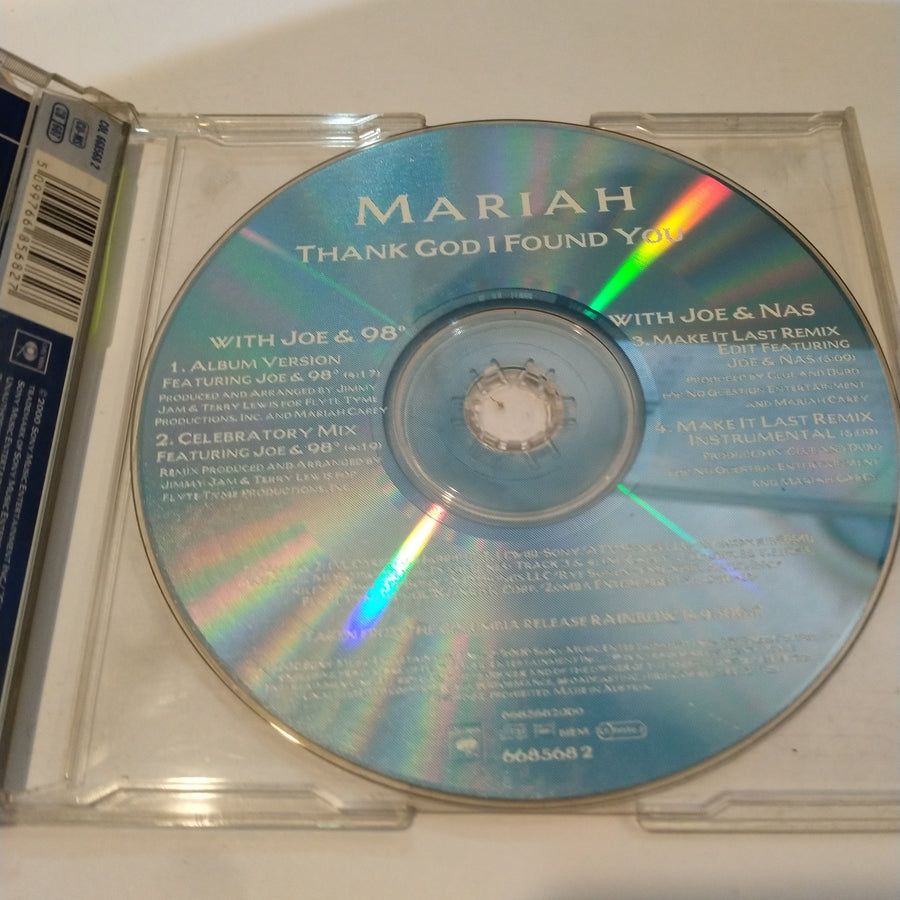 Mariah Carey With Joe & 98 Degrees - Thank God I Found You (CD) (G)