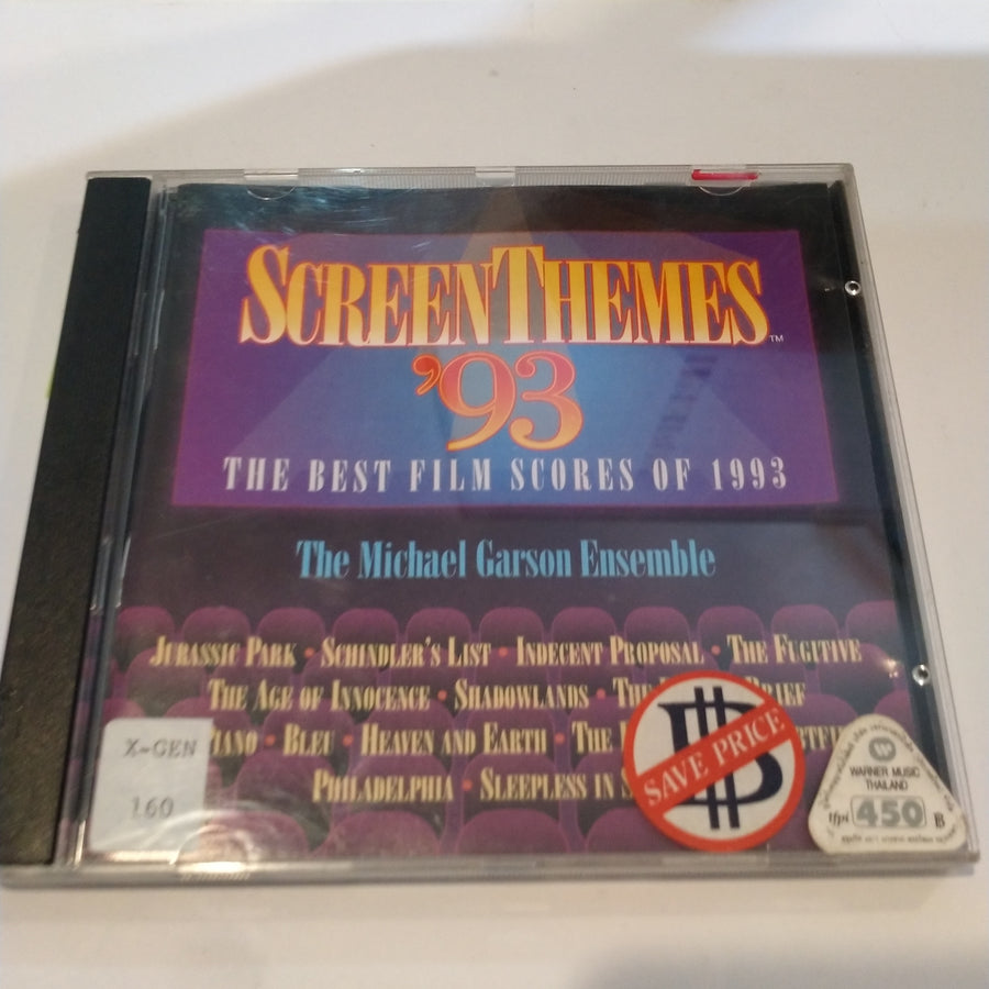 ซีดี Michael Garson  - Screen Themes '93 - The Best Film Scores Of 1993 - The Michael Garson Ensemble (CD) (VG+)