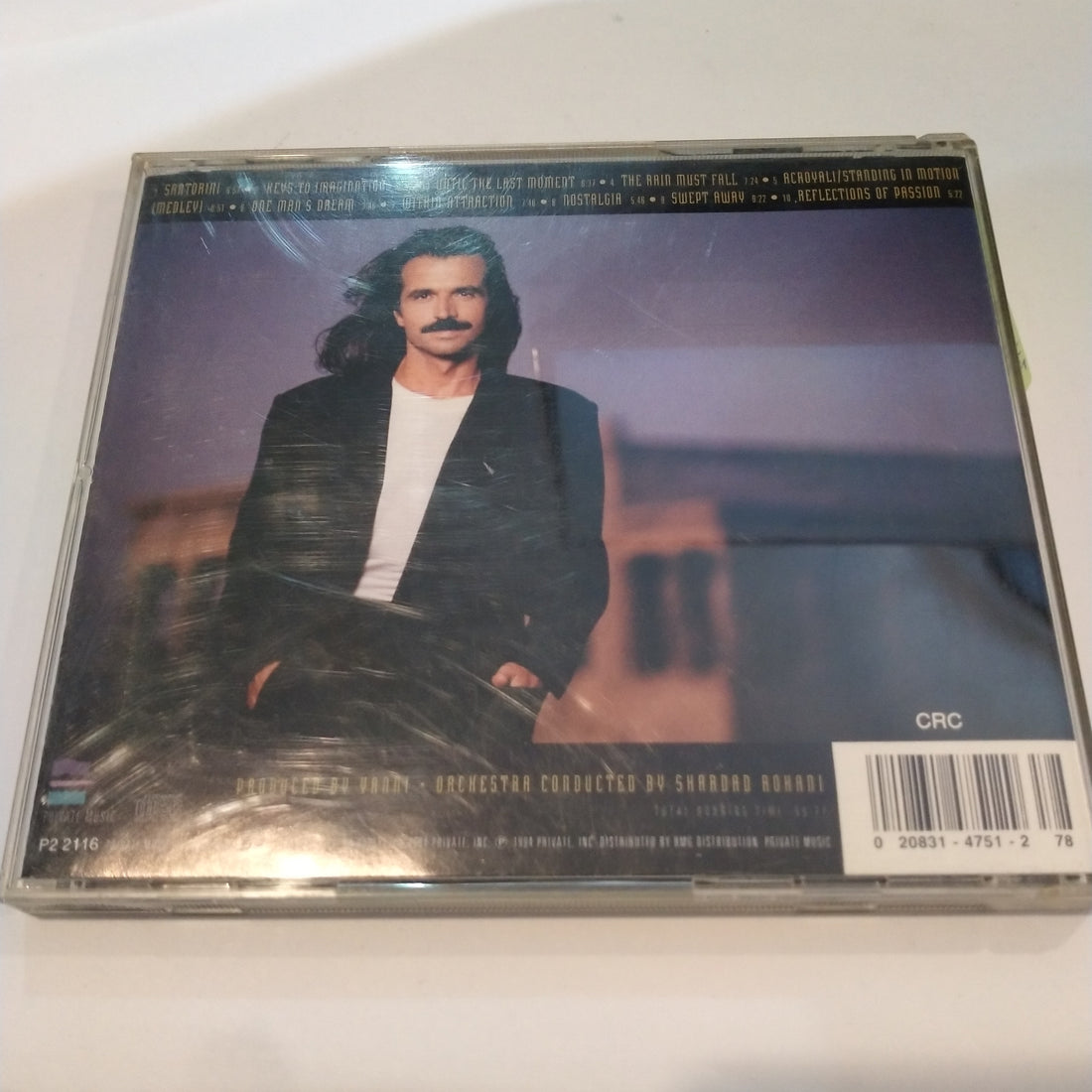 ซีดี Yanni - Live At The Acropolis CD VG+