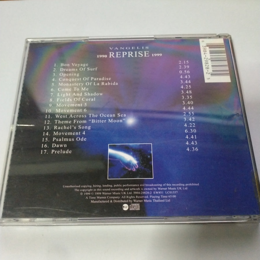 ซีดี Vangelis - Reprise 1990-1999 (CD) (VG)