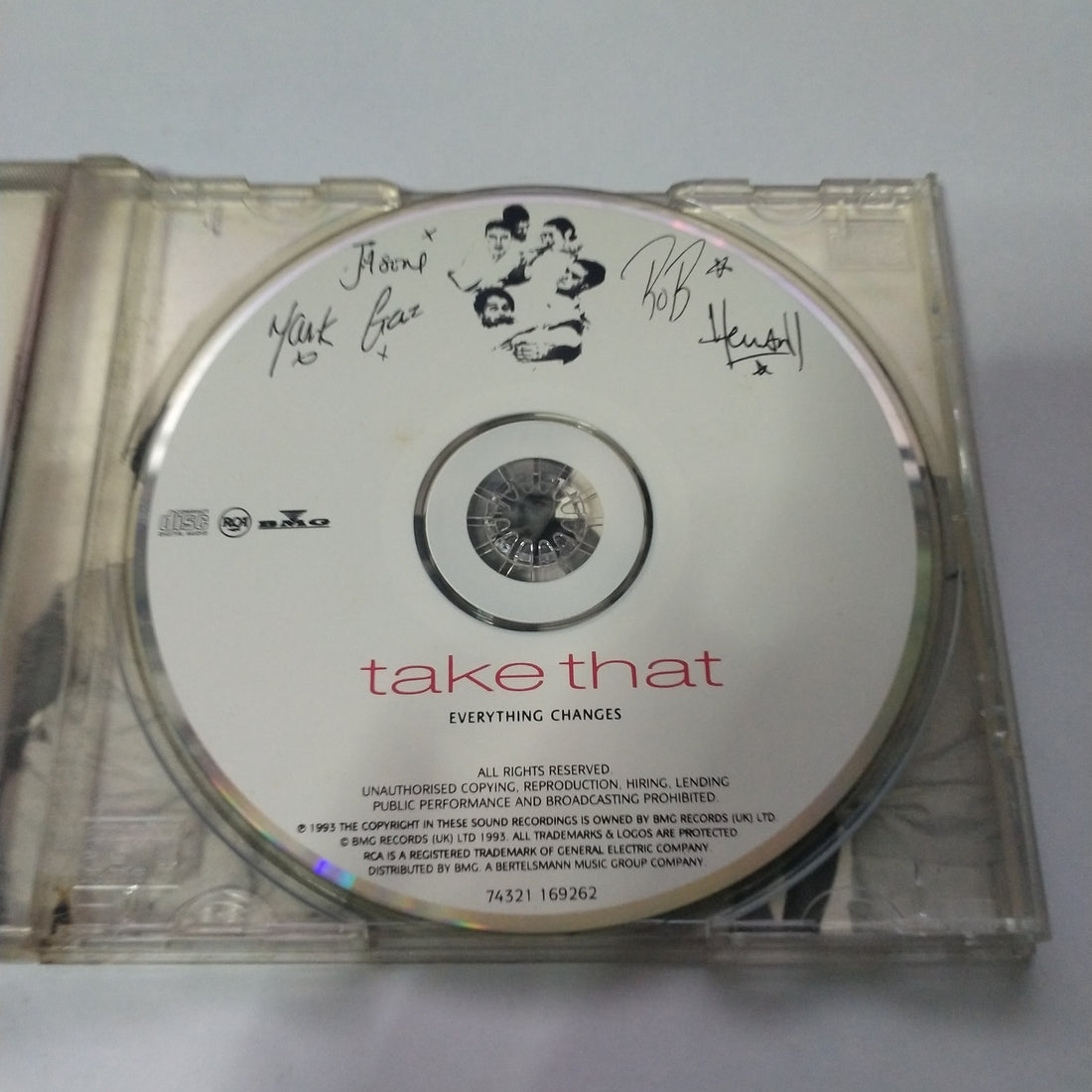 ซีดี Take That - Everything Changes (CD) (VG)