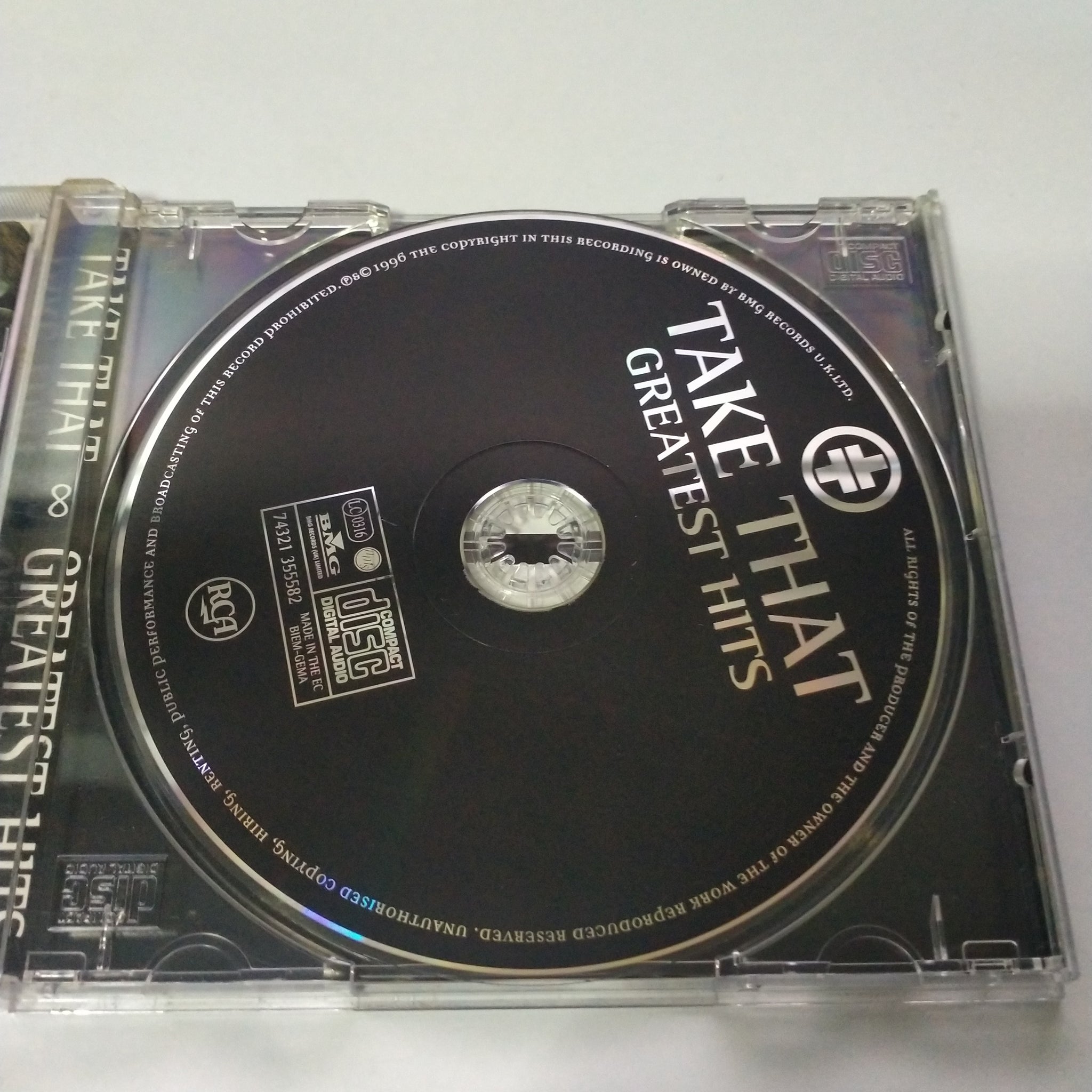 ส่งฟรี* Take That : Greatest Hits (CD) ที่ Restory Music แหล่งรวมซีดี ...