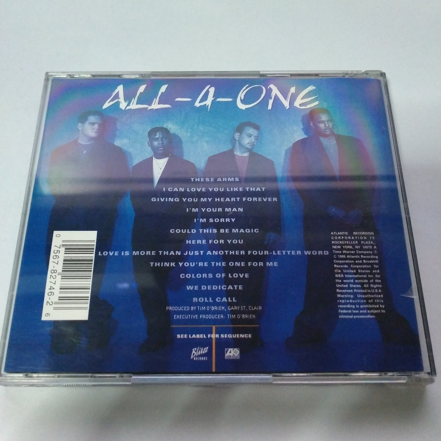 ซีดี All-4-One - And The Music Speaks CD VG+