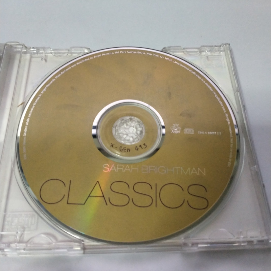 ซีดี Sarah Brightman - Classics CD VG