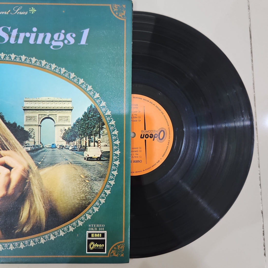 แผ่นเสียง Franck Pourcel Et Son Grand Orchestre - Charm In Strings 1 (Vinyl) (VG)