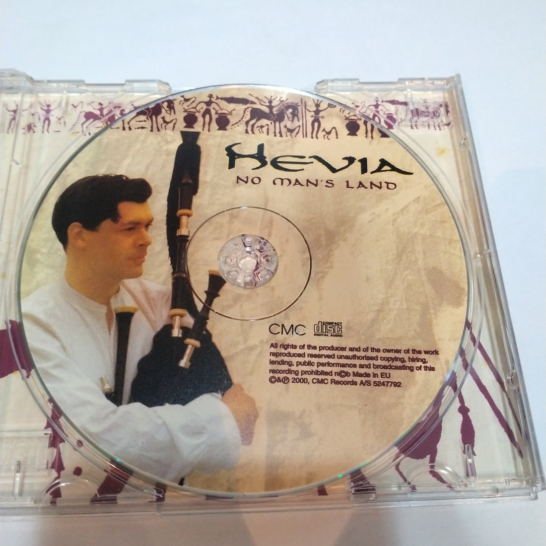 ซีดี Hevia - No Man's Land CD VG+